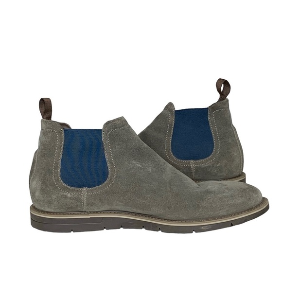 Geox Respira Italian grey suede Chelsea Boot. Size 43 (US 10) - Picture 2 of 11